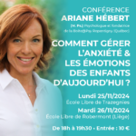 Conférences Ariane Hébert