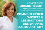 Conférence Ariane Hébert